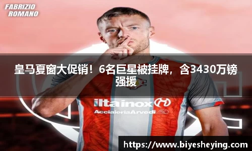 皇马夏窗大促销！6名巨星被挂牌，含3430万镑强援